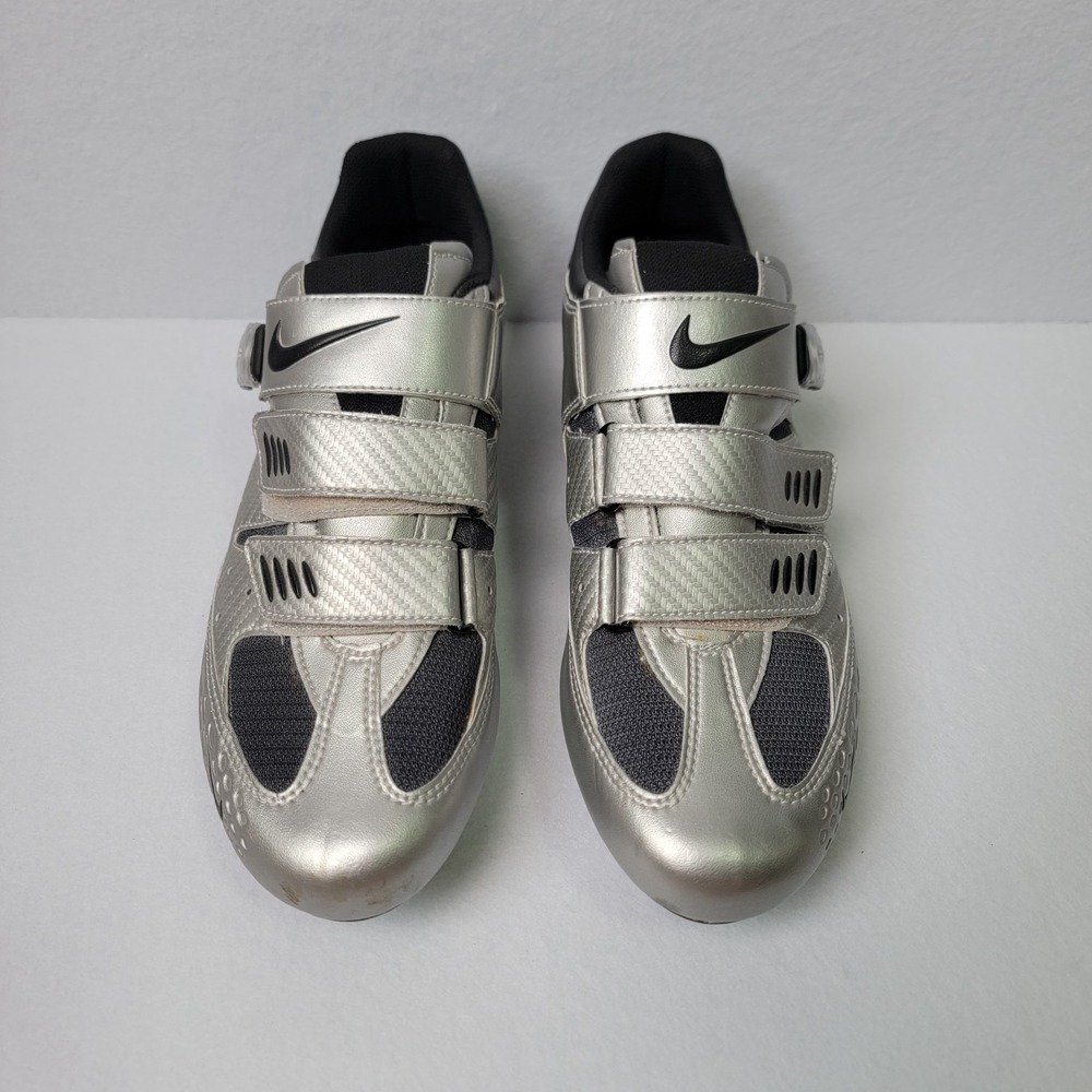 Nike Altea II Plus Road Cycling Shoes - Mens 11.5 - Chrome Silver 2006